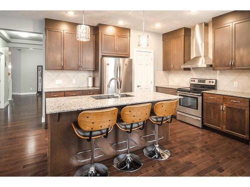 11 Evansview Road Nw, Calgary, AB - Indoor Photo Showing Kitchen With Stainless Steel Kitchen