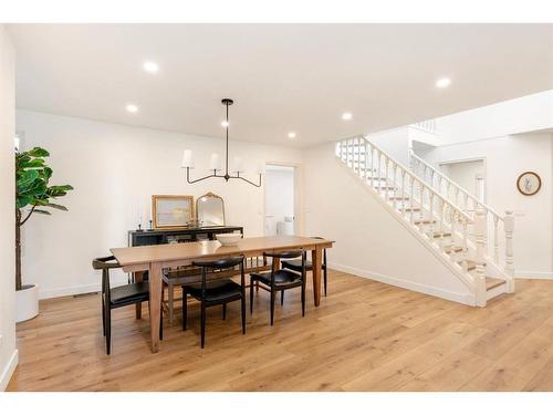 52 Sundown Way Se, Calgary, AB - Indoor Photo Showing Dining Room