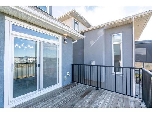 185 Carringvue Manor Nw, Calgary, AB - Outdoor With Deck Patio Veranda With Exterior