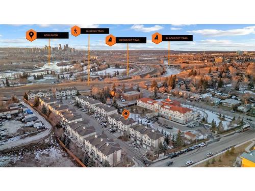 22 Dover Mews Se, Calgary, AB - Outdoor With View