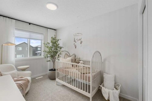536 Legacy Circle Se, Calgary, AB - Indoor Photo Showing Bedroom