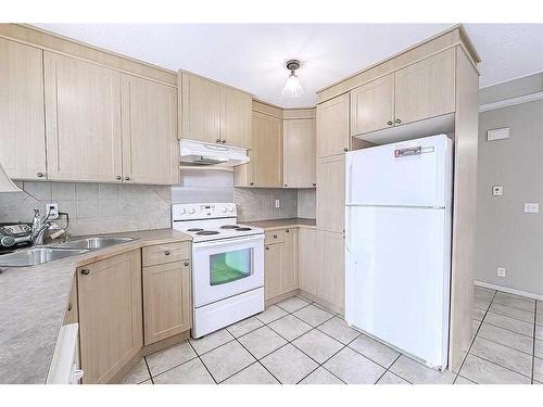 153 Templemont Drive Ne, Calgary, AB - Indoor Photo Showing Kitchen With Double Sink