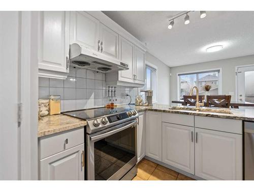 8255 Saddleridge Drive Ne, Calgary, AB - Indoor Photo Showing Kitchen With Upgraded Kitchen