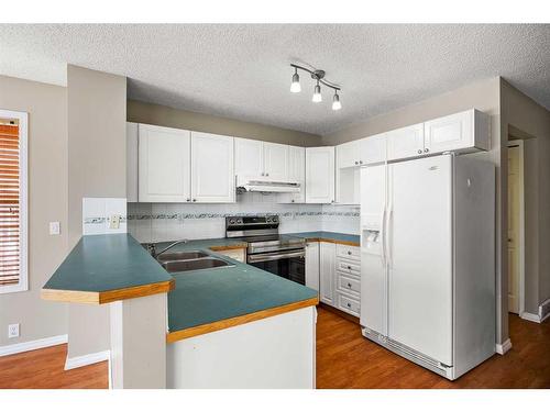 348 Harvest Lake Drive Ne, Calgary, AB - Indoor Photo Showing Kitchen With Double Sink