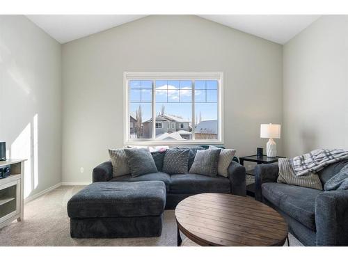 64 Brightonstone Gardens Se, Calgary, AB - Indoor Photo Showing Living Room