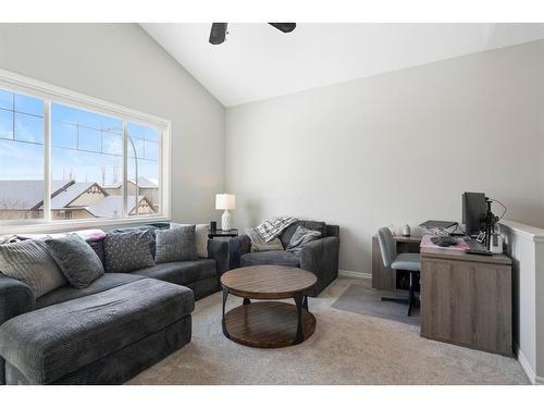 64 Brightonstone Gardens Se, Calgary, AB - Indoor Photo Showing Living Room