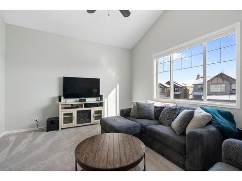 64 Brightonstone Gardens Se, Calgary, AB - Indoor Photo Showing Living Room