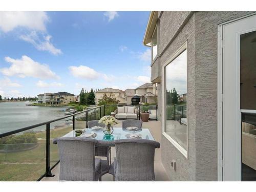 151 Coral Shores Landing Ne, Calgary, AB - Outdoor With Body Of Water With Balcony With Exterior