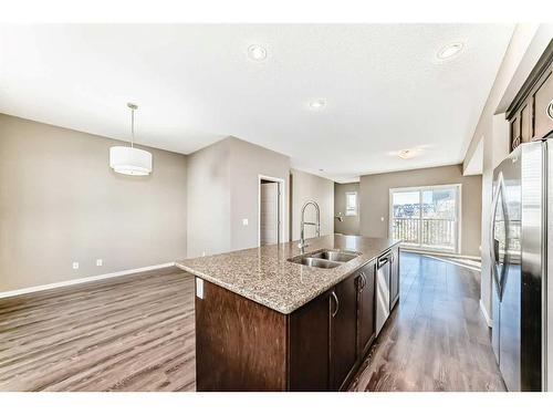 57 Nolanlake Cove Nw, Calgary, AB - Indoor Photo Showing Kitchen With Double Sink