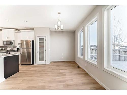 142 Marquis Heights Se, Calgary, AB - Indoor Photo Showing Kitchen With Stainless Steel Kitchen