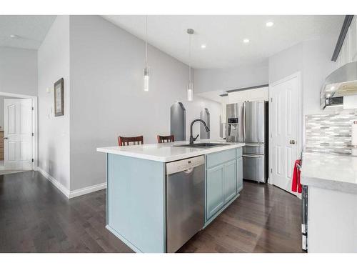 22 Mt Douglas Villas Se, Calgary, AB - Indoor Photo Showing Kitchen With Upgraded Kitchen