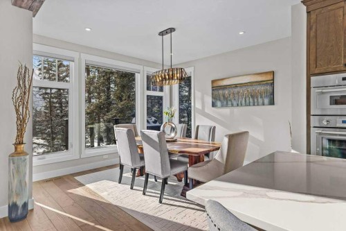 137 Silvertip Ridge, Canmore, AB - Indoor Photo Showing Dining Room