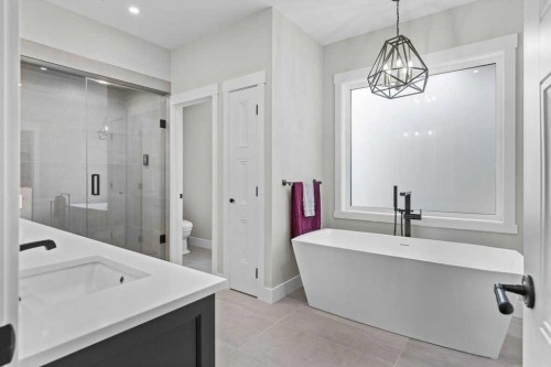 137 Silvertip Ridge, Canmore, AB - Indoor Photo Showing Bathroom