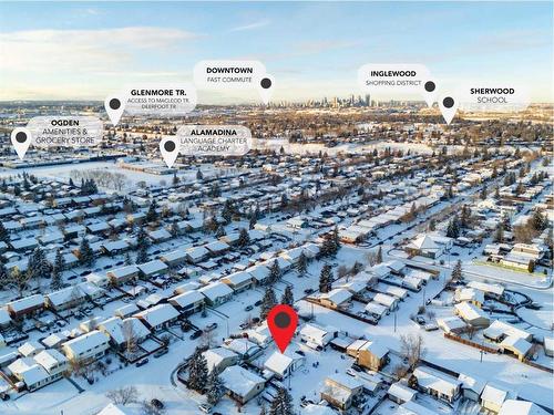 204 Olympia Drive Se, Calgary, AB - Outdoor With View