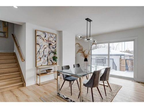 199 Westview Drive Sw, Calgary, AB - Indoor Photo Showing Dining Room