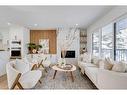 199 Westview Drive Sw, Calgary, AB  - Indoor Photo Showing Living Room With Fireplace 