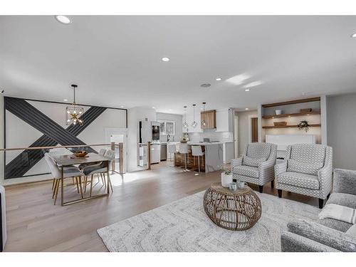 119 Silver Brook Road Nw, Calgary, AB - Indoor Photo Showing Living Room