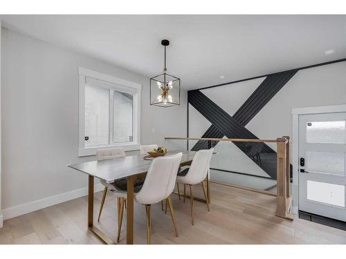 119 Silver Brook Road Nw, Calgary, AB - Indoor Photo Showing Dining Room