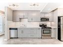 2316 16 Street Sw, Calgary, AB  - Indoor Photo Showing Kitchen With Double Sink 