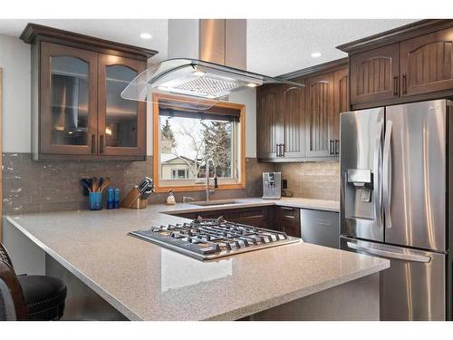 3 Rivervalley Place Se, Calgary, AB - Indoor Photo Showing Kitchen With Stainless Steel Kitchen