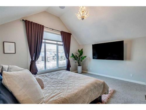 671 Cranston Avenue Se, Calgary, AB - Indoor Photo Showing Bedroom