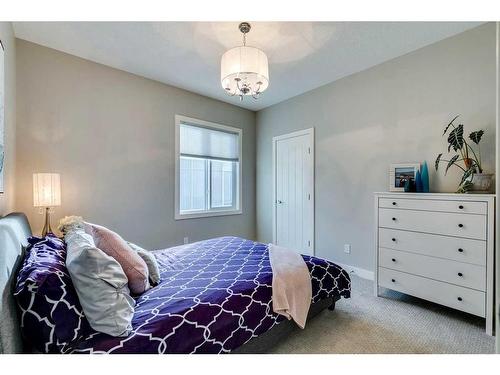 671 Cranston Avenue Se, Calgary, AB - Indoor Photo Showing Bedroom