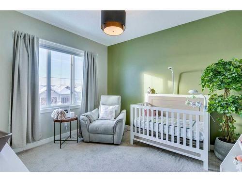 671 Cranston Avenue Se, Calgary, AB - Indoor Photo Showing Bedroom