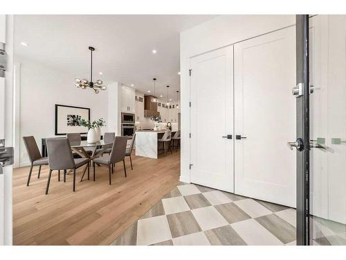 3115 13 Avenue Sw, Calgary, AB - Indoor Photo Showing Dining Room