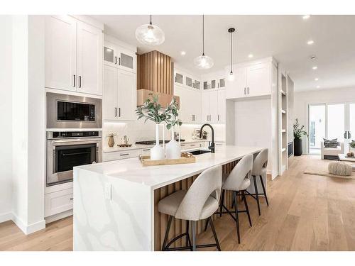 3115 13 Avenue Sw, Calgary, AB - Indoor Photo Showing Kitchen With Upgraded Kitchen