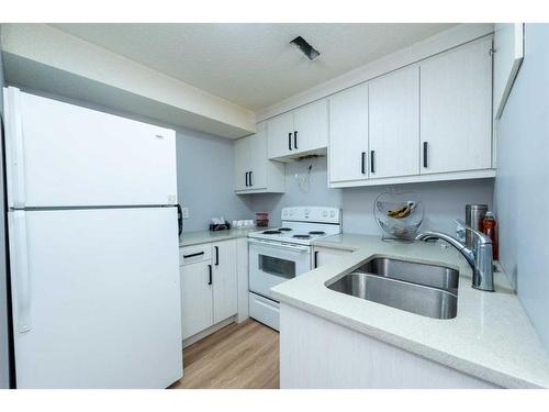 96 Taradale Drive Ne, Calgary, AB - Indoor Photo Showing Kitchen With Double Sink