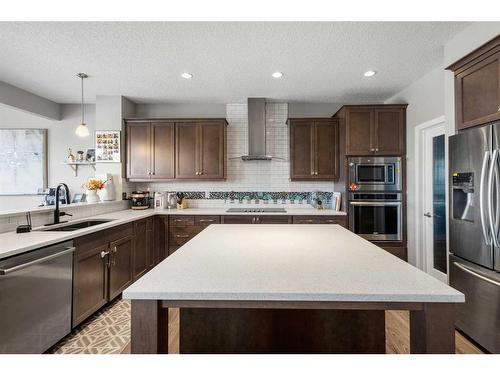 99 Evansfield Rise Nw, Calgary, AB - Indoor Photo Showing Kitchen With Upgraded Kitchen