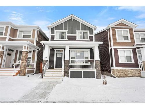 103 Redstone Boulevard Ne, Calgary, AB - Outdoor With Facade