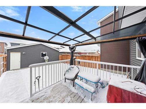 103 Redstone Boulevard Ne, Calgary, AB - Outdoor With Deck Patio Veranda With Exterior