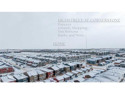 103 Redstone Boulevard Ne, Calgary, AB -  With View