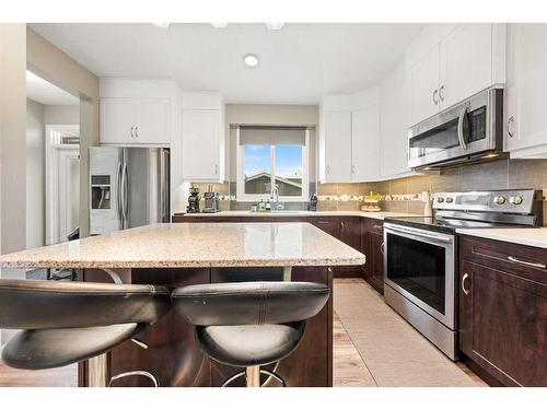 103 Redstone Boulevard Ne, Calgary, AB - Indoor Photo Showing Kitchen With Upgraded Kitchen