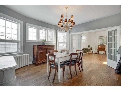 3536 2 Avenue Sw, Calgary, AB - Indoor Photo Showing Dining Room