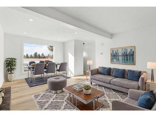 96 Abergale Way Ne, Calgary, AB - Indoor Photo Showing Living Room