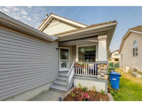 229 Chaparral Villas Se, Calgary, AB - Outdoor With Deck Patio Veranda