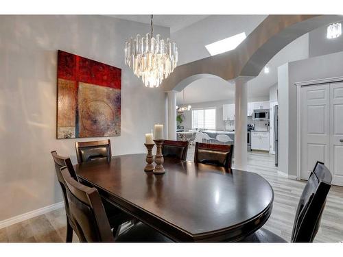 229 Chaparral Villas Se, Calgary, AB - Indoor Photo Showing Dining Room