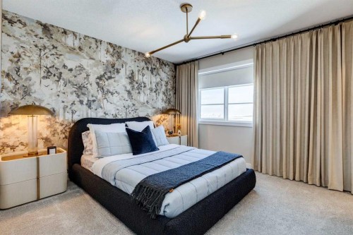 422 River Avenue, Cochrane, AB - Indoor Photo Showing Bedroom