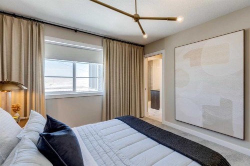 422 River Avenue, Cochrane, AB - Indoor Photo Showing Bedroom