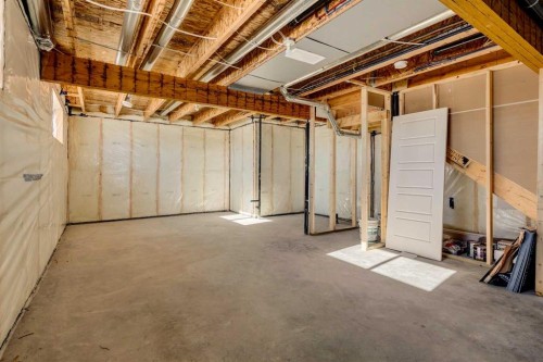 422 River Avenue, Cochrane, AB - Indoor Photo Showing Basement