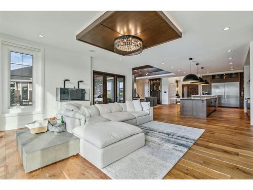 55 Mahogany Island Se, Calgary, AB - Indoor Photo Showing Living Room