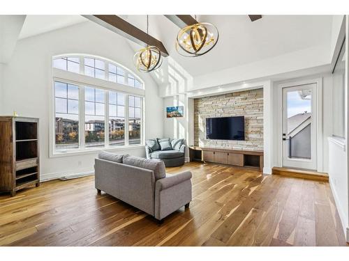 55 Mahogany Island Se, Calgary, AB - Indoor Photo Showing Living Room