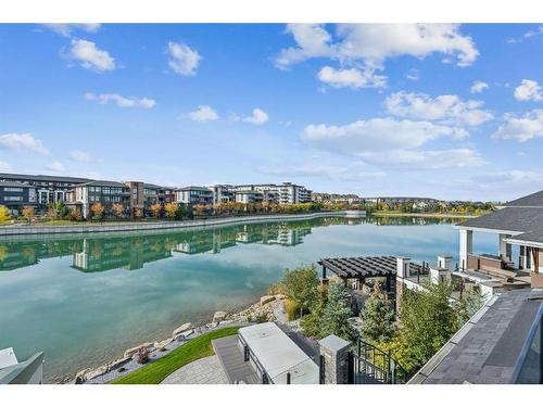 55 Mahogany Island Se, Calgary, AB - Outdoor With Body Of Water With View