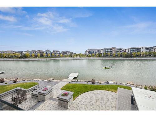 55 Mahogany Island Se, Calgary, AB - Outdoor With Body Of Water With View