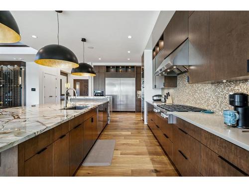 55 Mahogany Island Se, Calgary, AB - Indoor Photo Showing Kitchen With Upgraded Kitchen