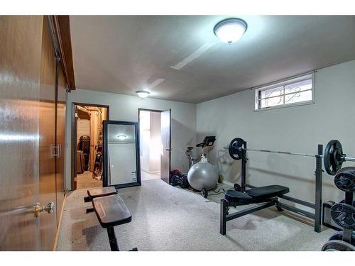 3203 9 Street Nw, Calgary, AB - Indoor Photo Showing Gym Room