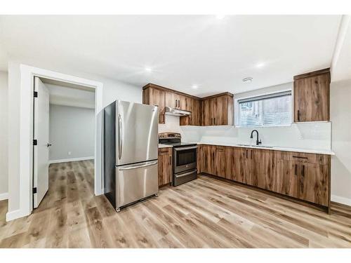 6636 Penbrooke Drive Se, Calgary, AB - Indoor Photo Showing Kitchen With Stainless Steel Kitchen