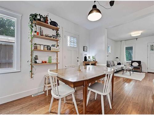 3833 Parkhill Street Sw, Calgary, AB - Indoor Photo Showing Dining Room